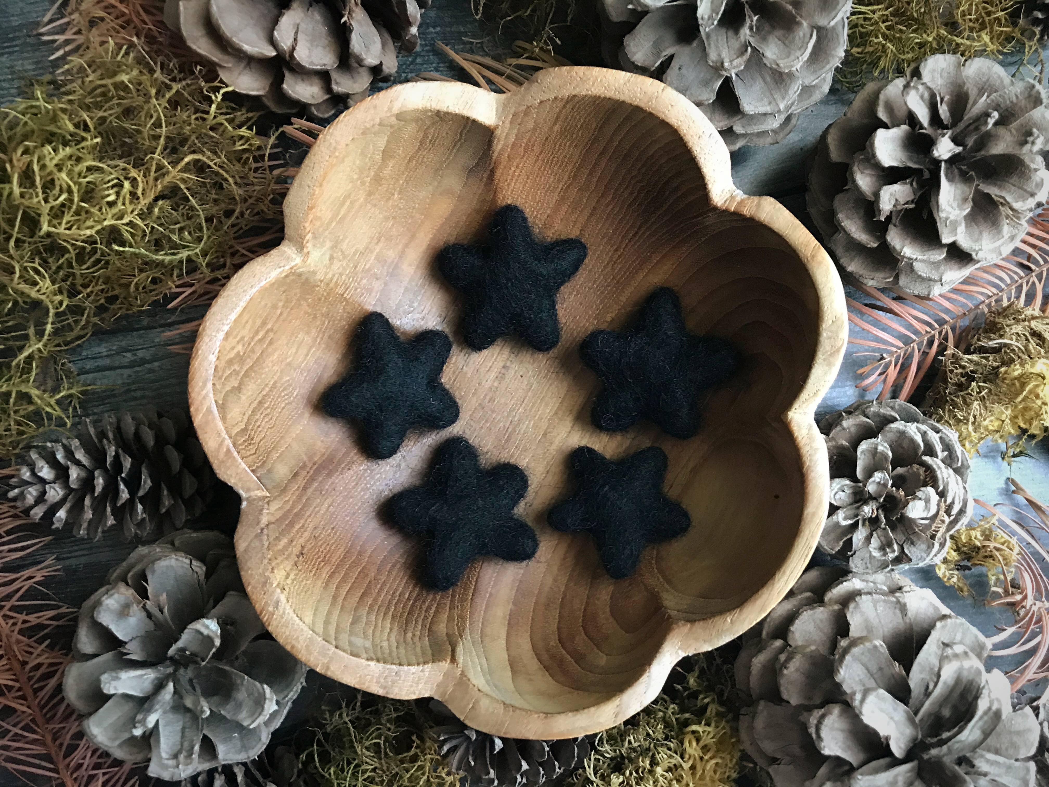 House of Moss – wholesale Dekorativt bordsobjekt – Tovad ullstjärna7