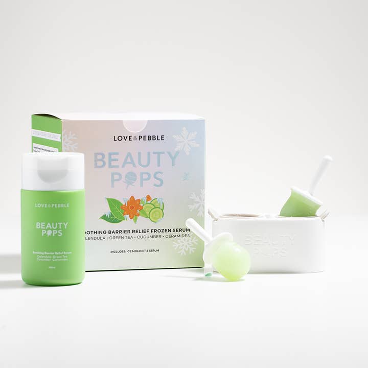 Love & Pebble - Wholesale Facial Serum/Concentrate - BEAUTY POPS™ Soothing Barrier Frozen Serum Kit4