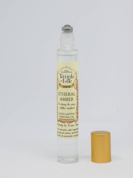 Temple of Life Oils & Perfumes - Wholesale Roll-On Fragrance - Exotic Perfume Oil | Etheral Amber | Pure White Amber2