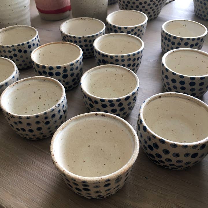 Polli Pots - Venta al por mayor Vaso de chupito - Copita tazas, Tazas de chupito de tequila/mezcal hechas a mano5