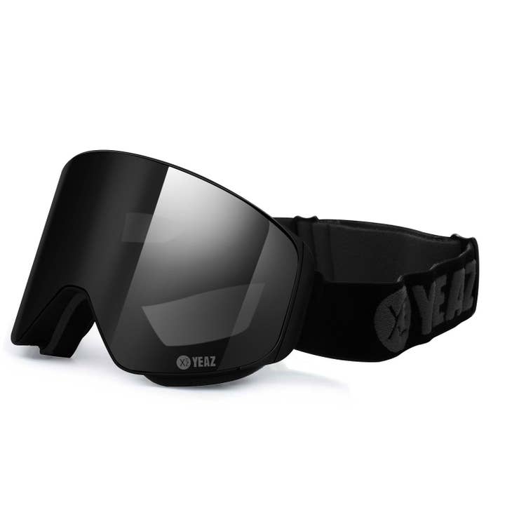 APEX magnetic ski snowboard goggles - midnight black for wholesale on Faire3