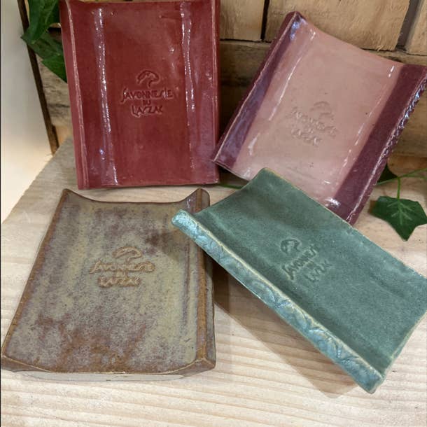 Savonnerie du Larzac - Wholesale Bath Soap Dish - Large ceramic soap dish2