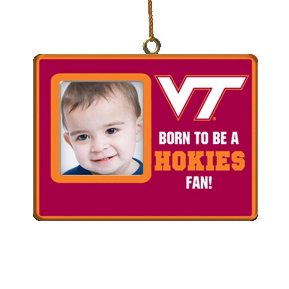 The Memory Company - Wholesale Ornament - Born to Be Ornament, Virginia Tech Hokies0