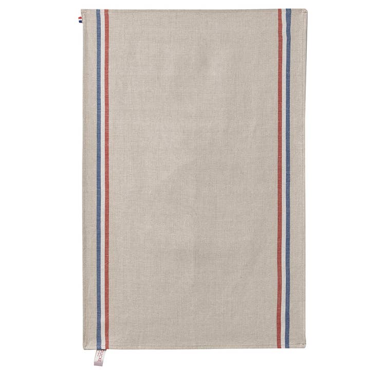 Tricolore - strofinaccio 43x65 in lino per la vendita all'ingrosso da parte di Coucke