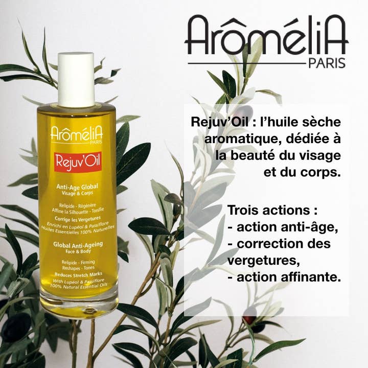 Aromelia Paris - Wholesale Bath/Body Oil - Rejuv'Oil Face and Body Booster