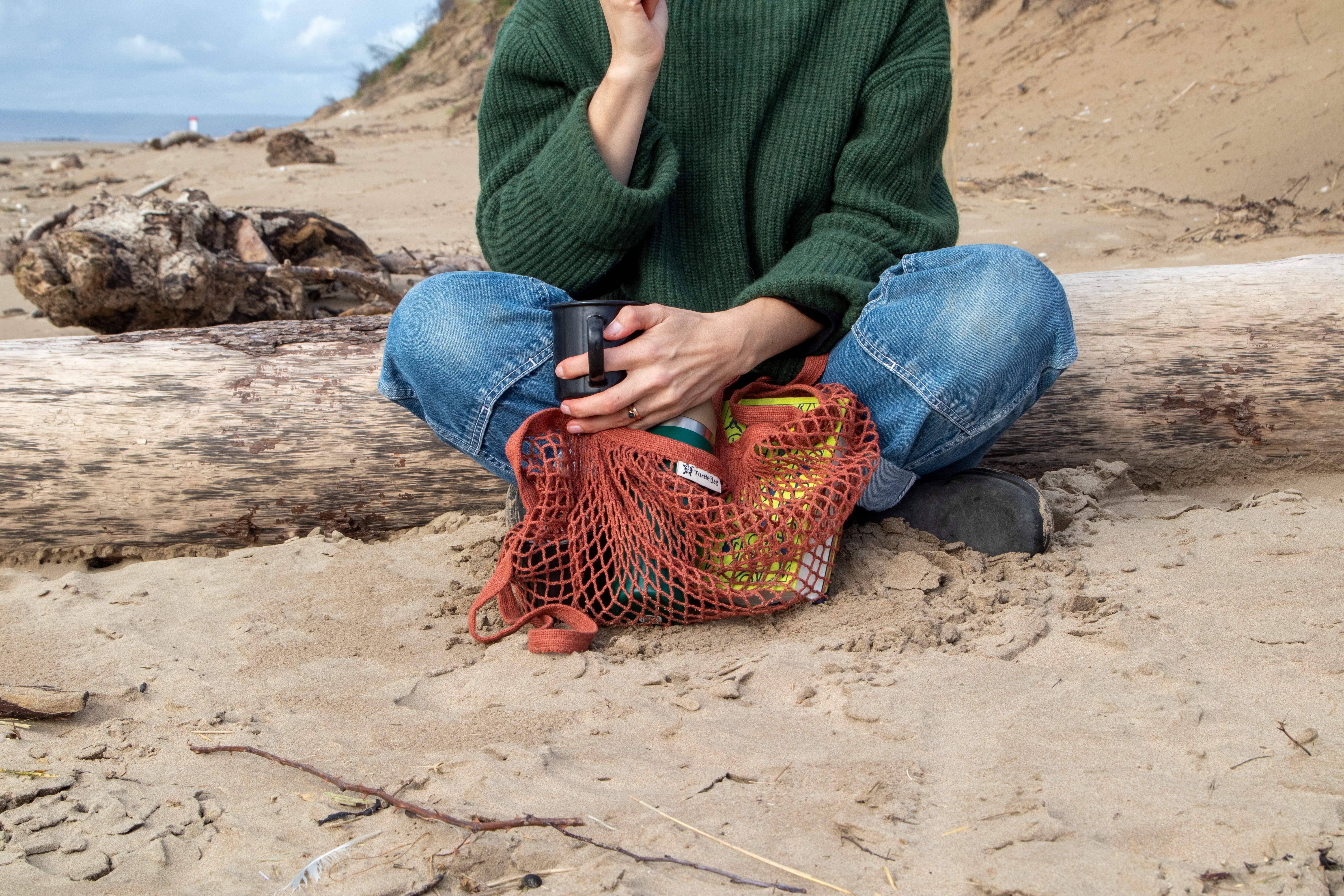 Turtle Bags - Wholesale Grocery/Shopping Bag - Botanicals Long Handled String Bag / Eco Bags/ Market Bags4