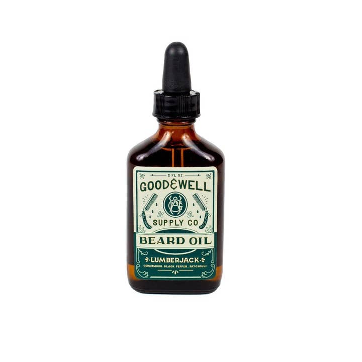Good & Well Supply Co. - Wholesale Beard Styling Product - Lumberjack Men's Beard Grooming Oil