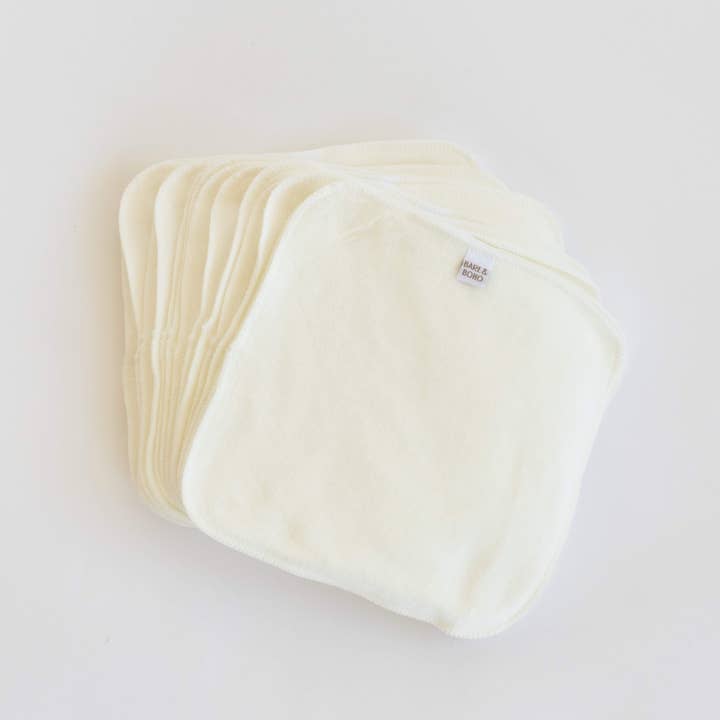 Reusable Cloth Wipes | 15 Pack for wholesale by Bare and Boho