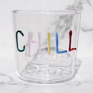 Glas CHILL für den Großhandel von LOU LOTO.