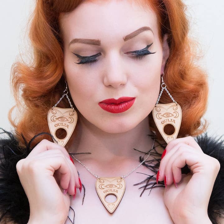 Planchette Earrings for wholesale by Sugar and Vice