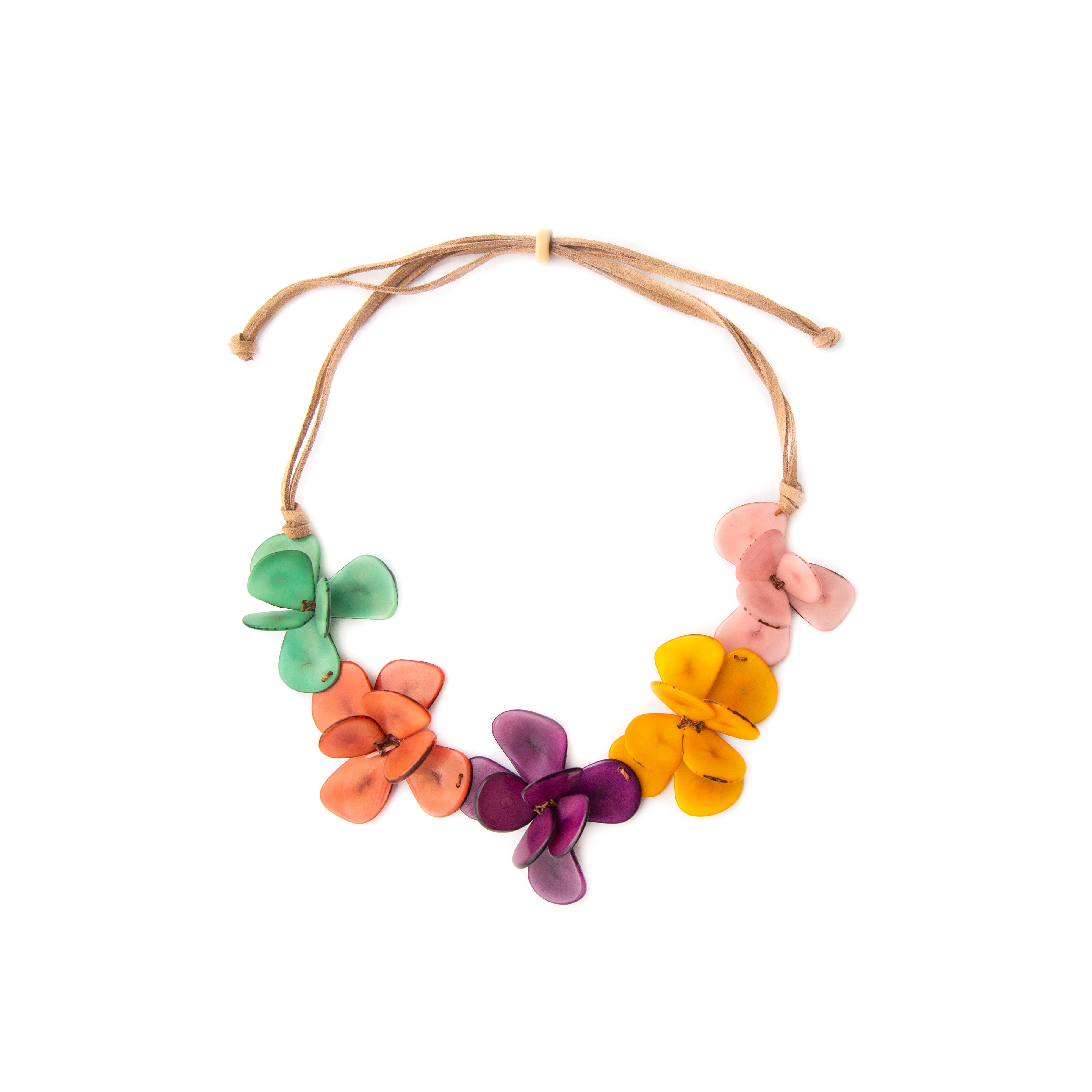 Organic Tagua Jewelry - Vente Colliers plastrons - Collier Florence0