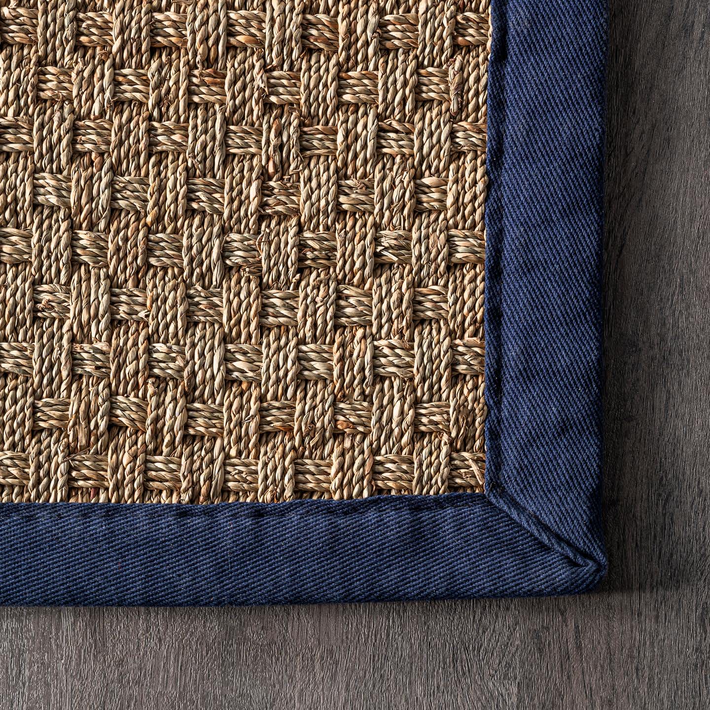 nuLOOM - Wholesale Area Rug - Hesse Checker Weave Seagrass Indoor/Outdoor Area Rug12