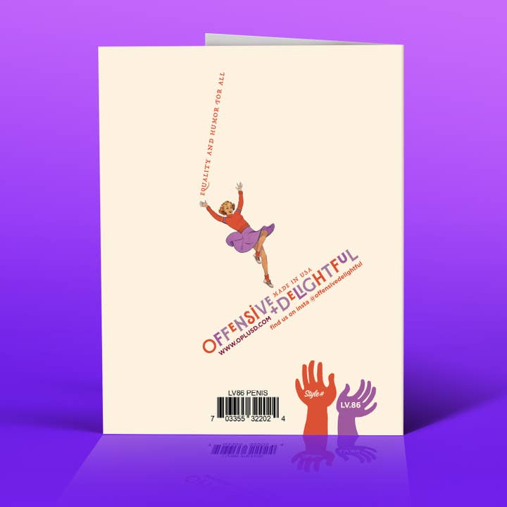 offensivedelightful - Venta al por mayor Tarjetas de amor - ¡AMA TU PENE! sexy, aniversario, tarjeta de amor1