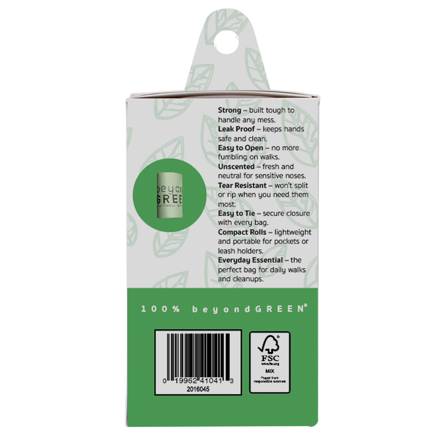 beyondGREEN biotech, Inc. - Wholesale Poepzak - Hondenpoepzakjes, 45 stuks — Navulrollen voor riemdispenser2