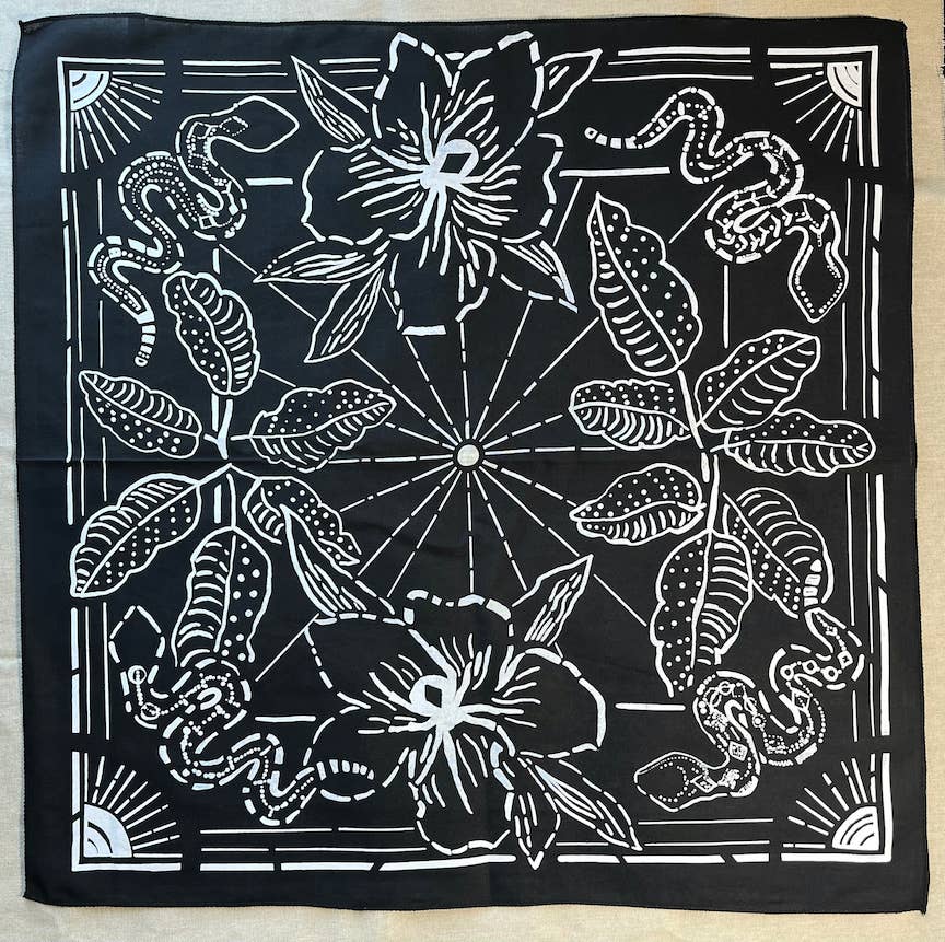 Ponderosa Art Co - Wholesale Bandana - Unisex - Screen Printed Bandana8