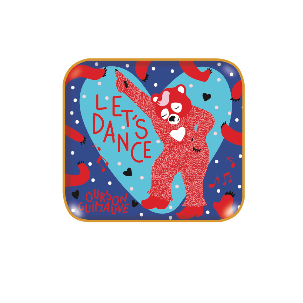 TASTY FRANCE - Wholesale Marshmallow - Let's Dance - Mini Mijn Beer Marshmallow 34g KERST 20250