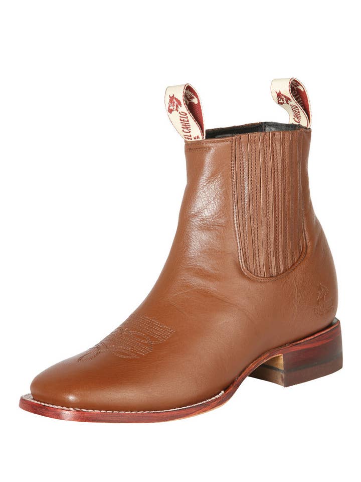 El Canelo Herren Fronterizo Stiefeletten Ikon Wood für den Großhandel von Conejo Western Wear