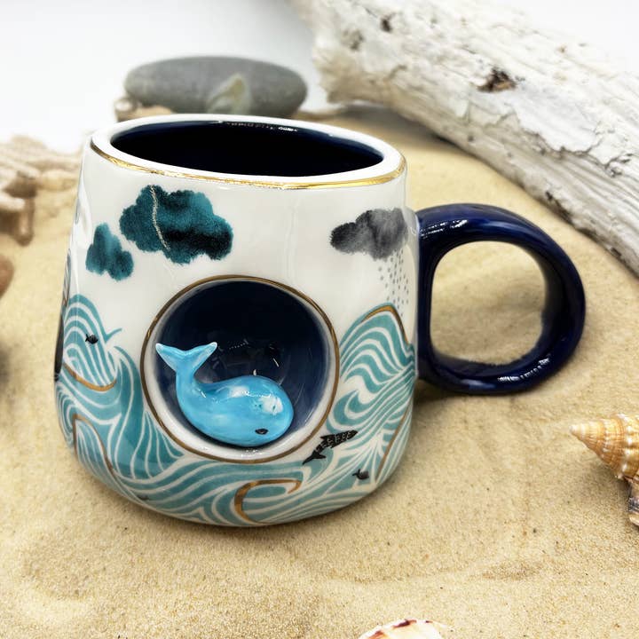 By The Sea 3D Cup for wholesale by House of Disaster