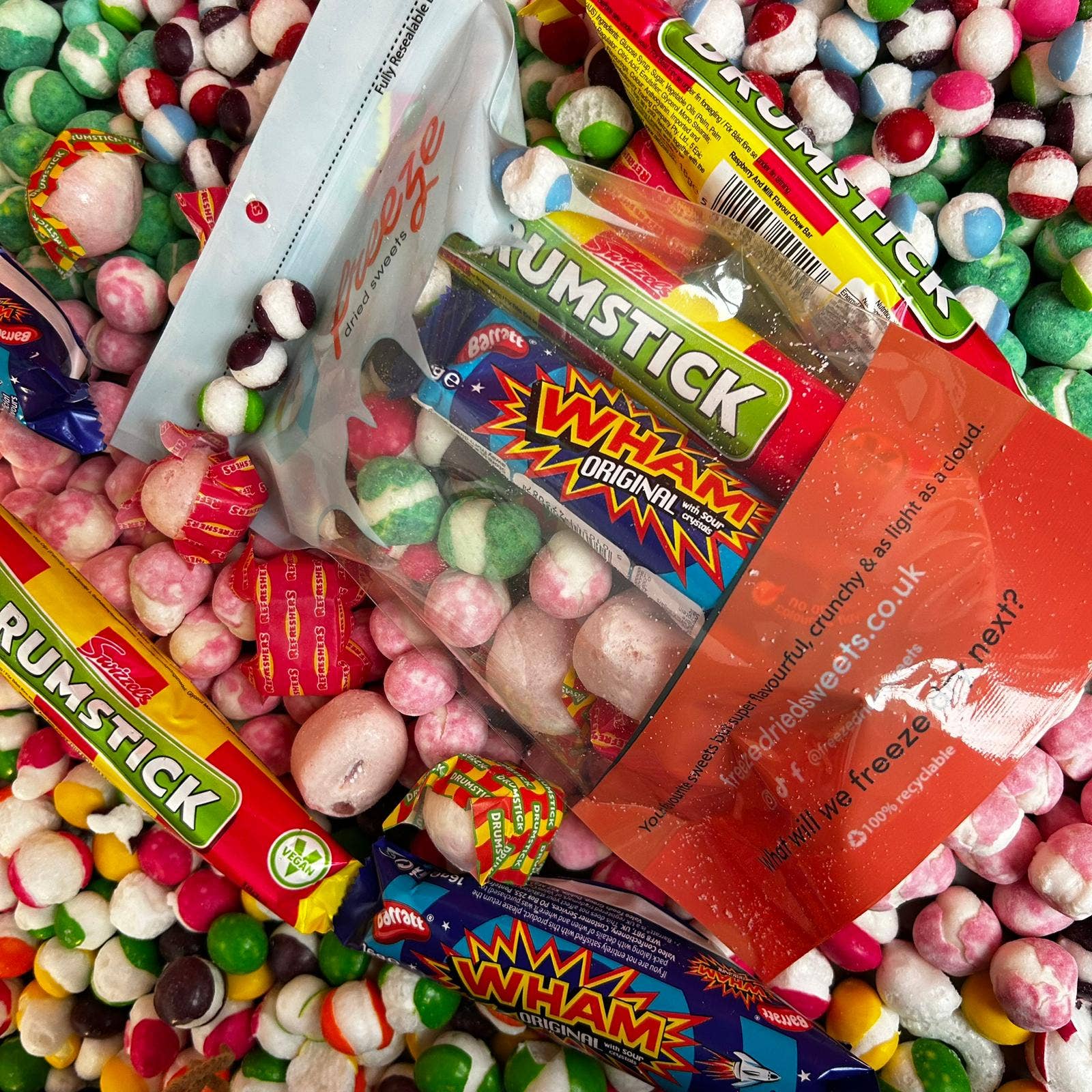 Freeze Dried Sweets – wholesale Boiled sweets – Halal Mix - Freeze Dried Sweets1