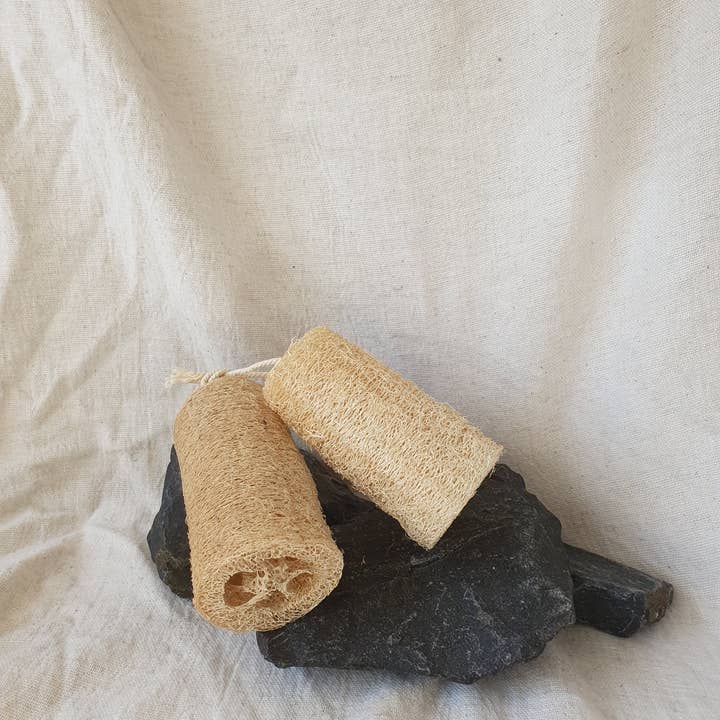 Natural Bath & Shower Exfoliating Loofah for wholesale by Petit Papillon