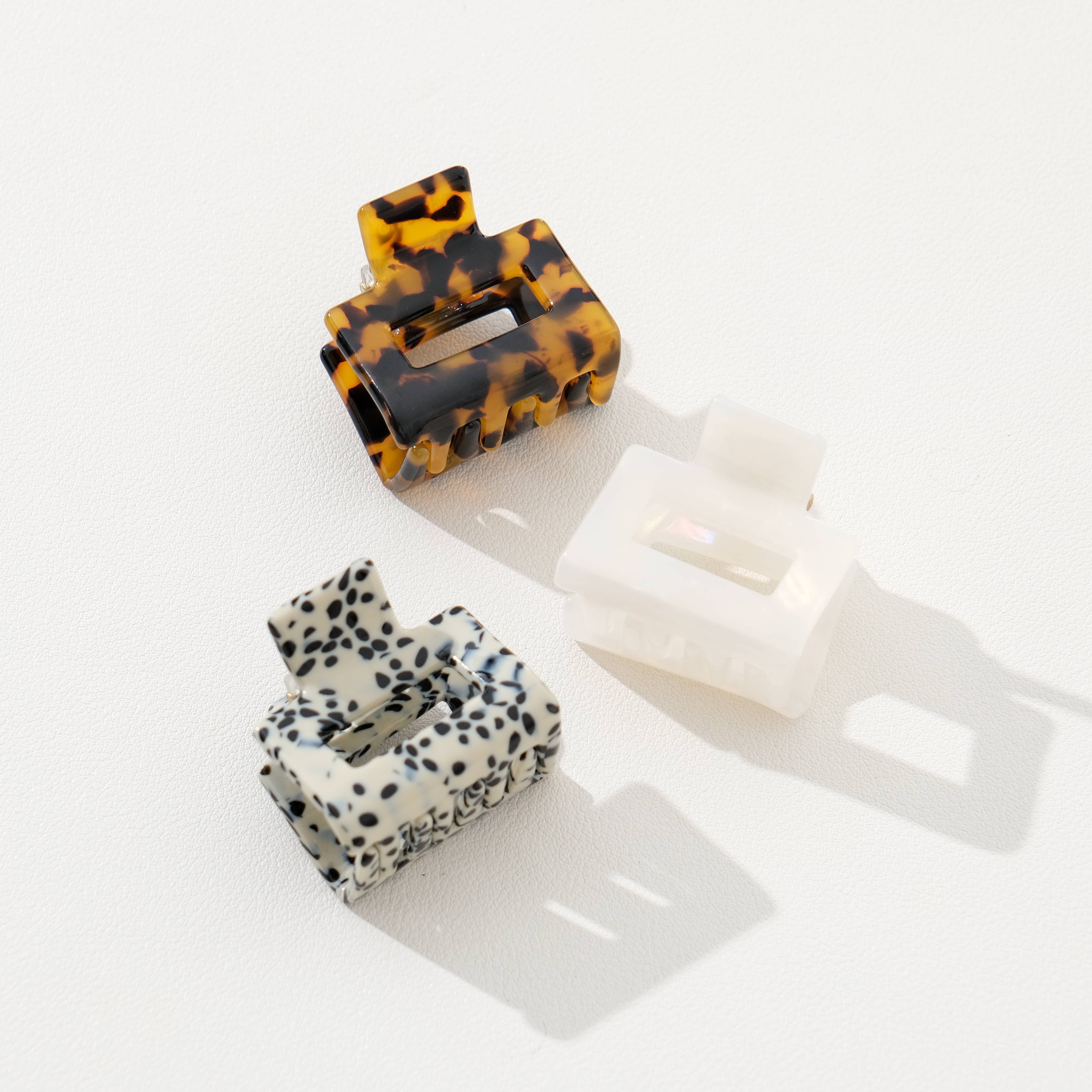 Assorted Simone Mini Core | Classic Mini Square Claw Clip for wholesale on Faire