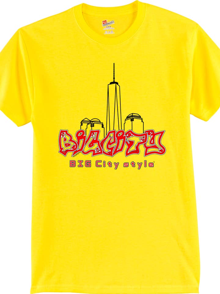 Bigcity sh slv Tees for wholesale by New York Artkings