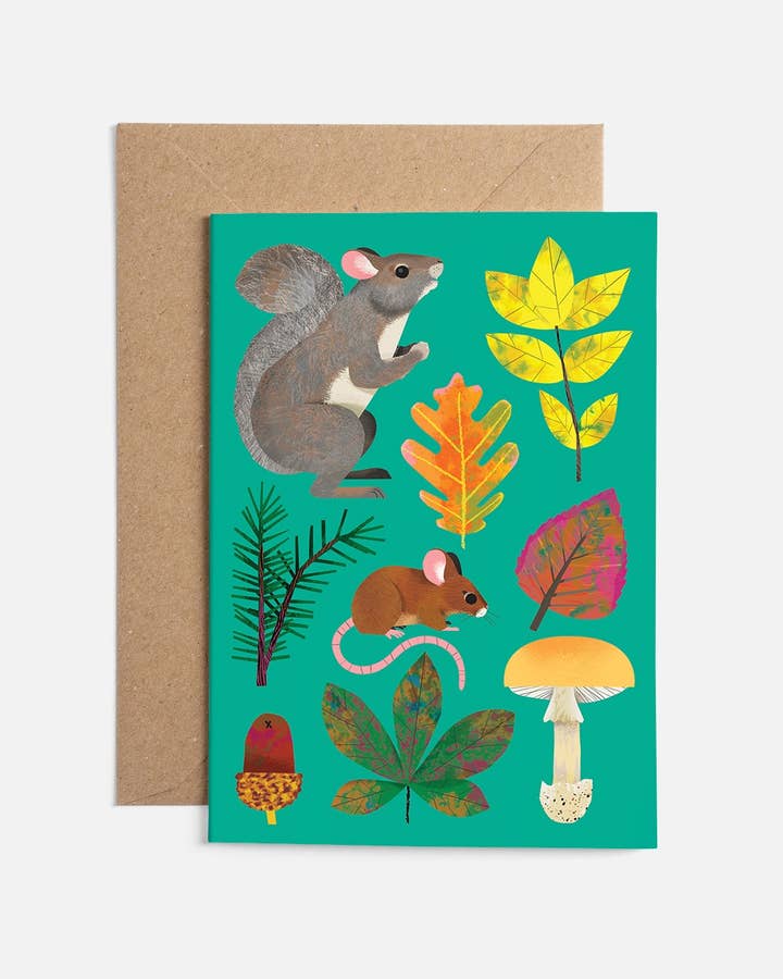 Sunny Beast - Wholesale Everyday Greeting Card - Autumn Hoards | Card