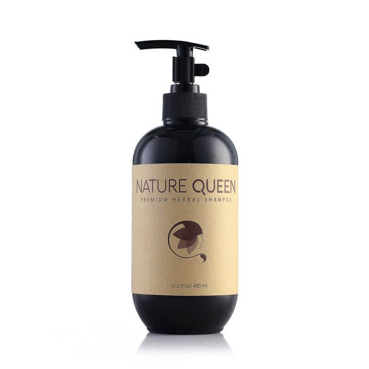 Shampooing aux herbes pour la vente par Nature Queen