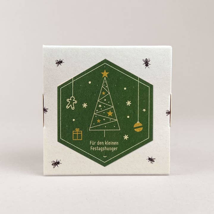 herr biene GmbH - Wholesale Chocolate Box - Honey Pralines - Holiday Hunger / Pack of 4