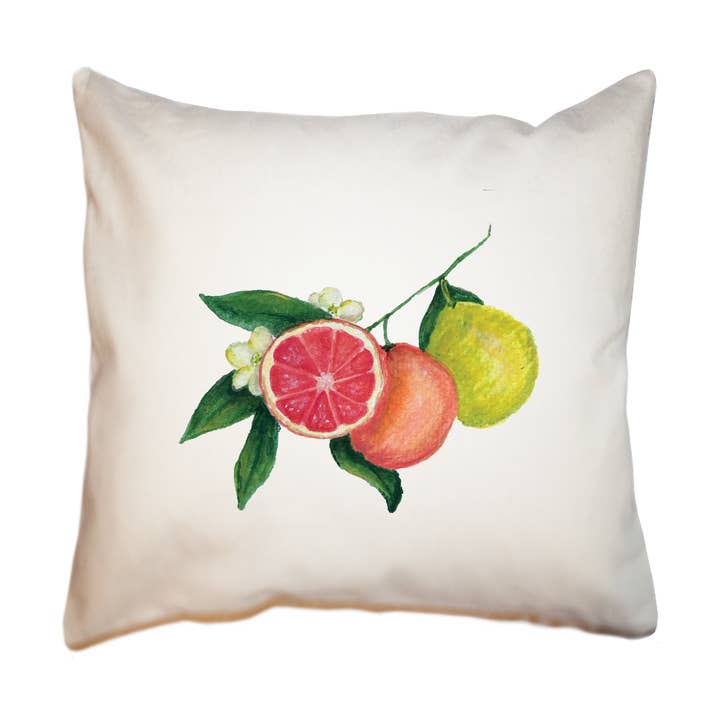 Almofada quadrada de toranja por atacado de Tina Labadini Designs