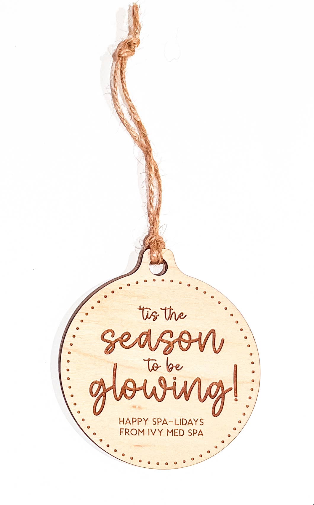 Wild Larch Creative - Wholesale Ornament - CUSTOM Wood Ornament | Custom Christmas Wood Ornament Eco25