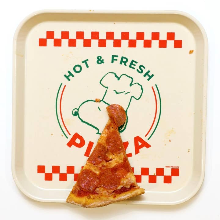 Three Potato Four - Wholesale Serving Tray - 3P4 x Peanuts® - Snoopy Pizza Tray