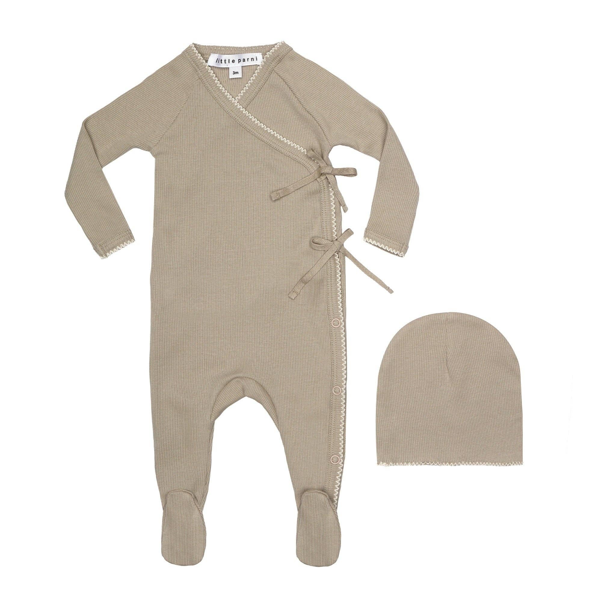 Parni - Wholesale Clothing Set - Baby - Pico Stretchy and Beanie Set3