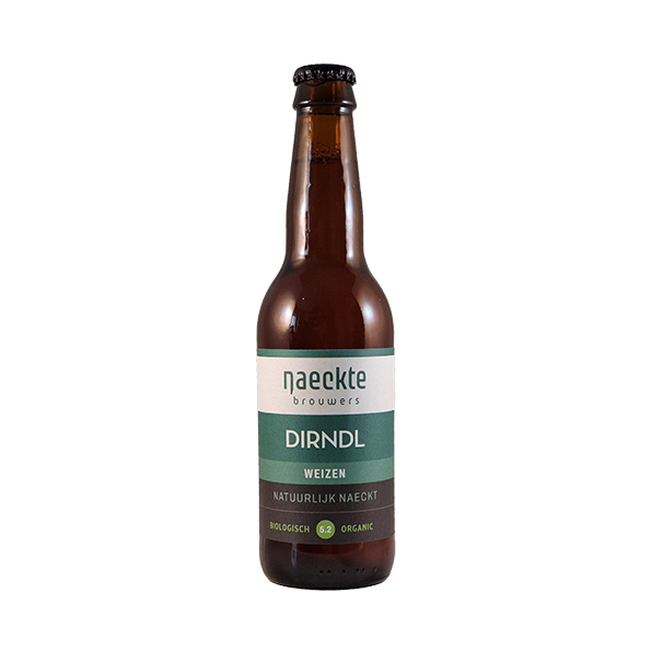 Naeckte Brouwers - Vendita all'ingrosso Birra - Dirndl | Birra Hefeweizen biologica 5,2%1