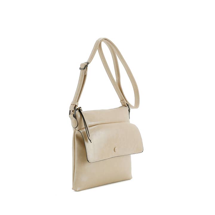 INES DELAURE - Vente Sac porté épaule – femme - Pochette zippée, bandoulière réglable