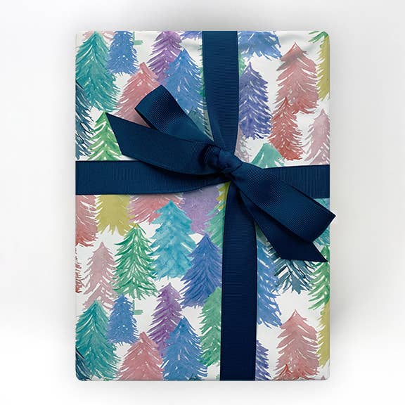 Lionheart Prints – Engroshandel Indpakningspapir – Flaske Brush Forest Indpakning Papir