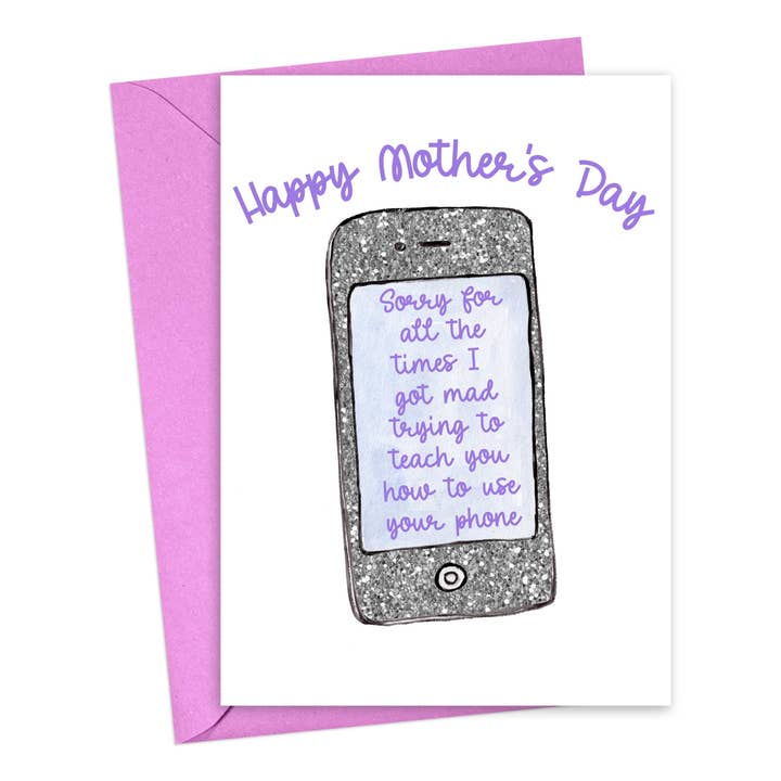 R is for Robo - Wholesale Mother's Day Card - Funny Mothers Day Cards Happy Mother's Day Gifts for Mom