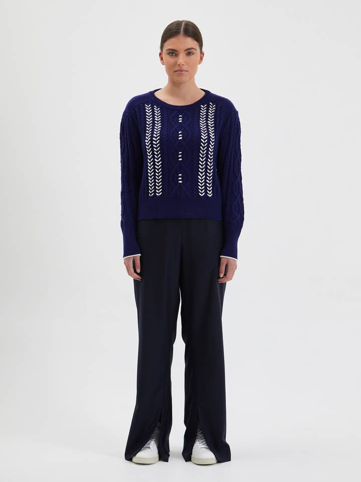 Ebony Sweater for wholesale by Iris & Wool