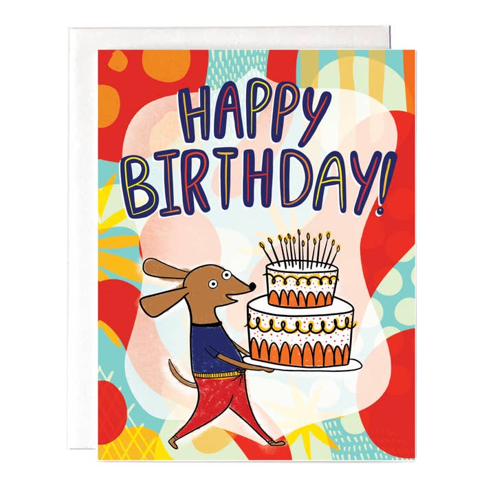 Cachorro feliz aniversário por atacado de Fox Card Co