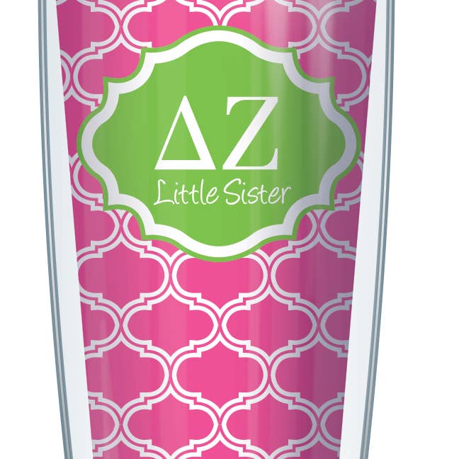 Delta Zeta Little Sister Duofoil Tumbler for wholesale by FREEHEART