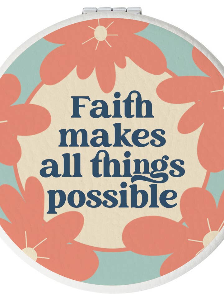 La fede rende tutte le cose possibili - Specchietti Compatti per la vendita all'ingrosso da parte di Dexsa