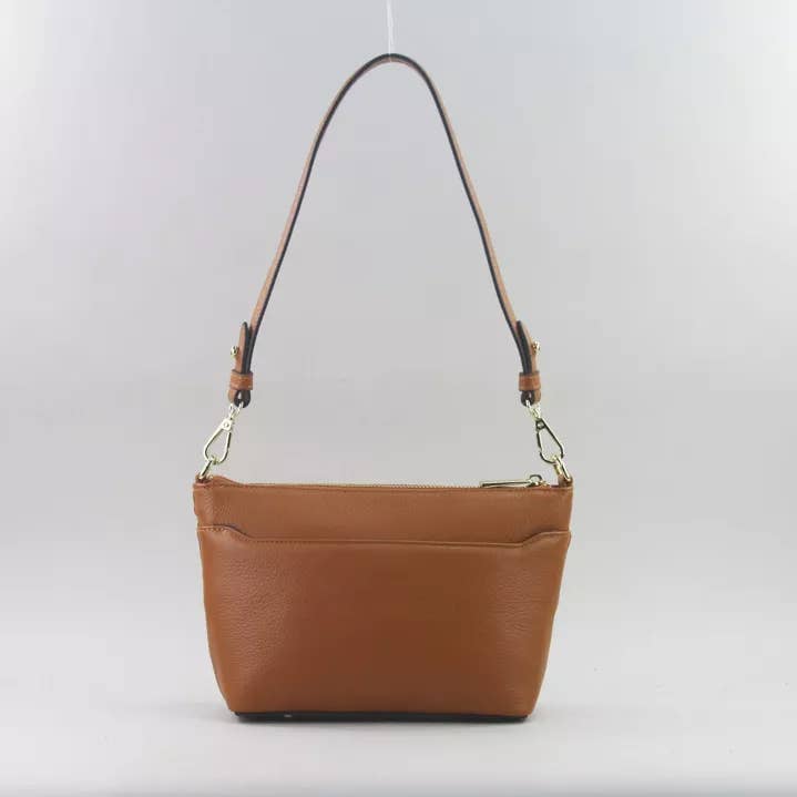 583036A Camel Leather Bag for wholesale by Frederic T.