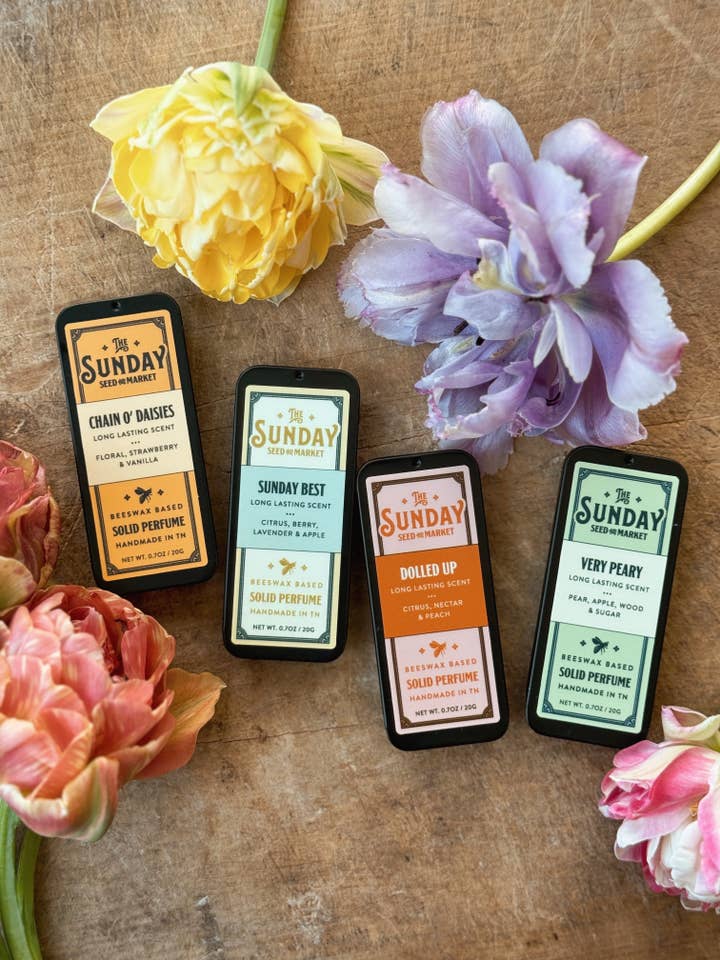 Solid Perfume for wholesale by The Sunday Seed