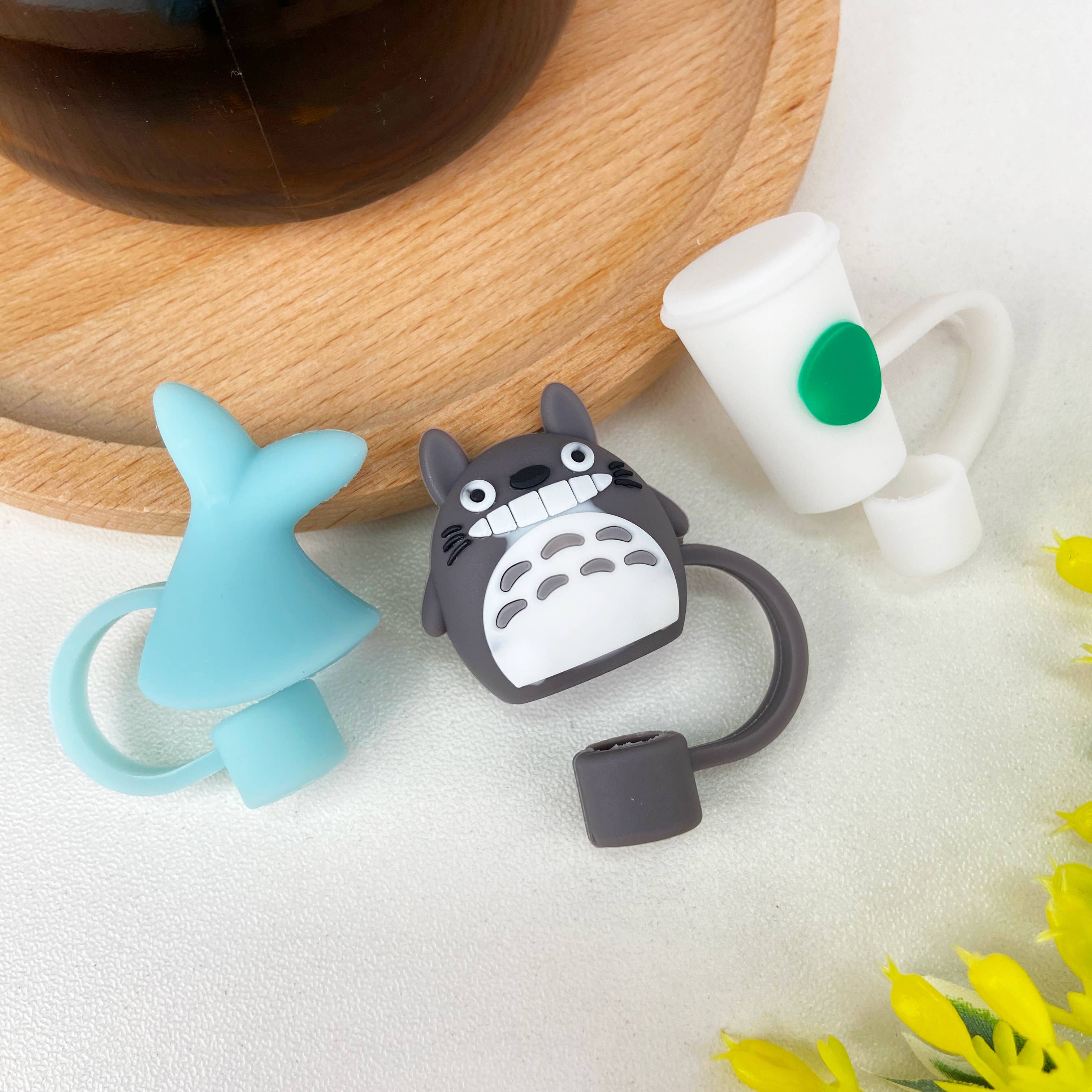 SoapElenGlen - Wholesale Drinking Straw - Cute dustproof drinkware straw plug straw cover straw cover24