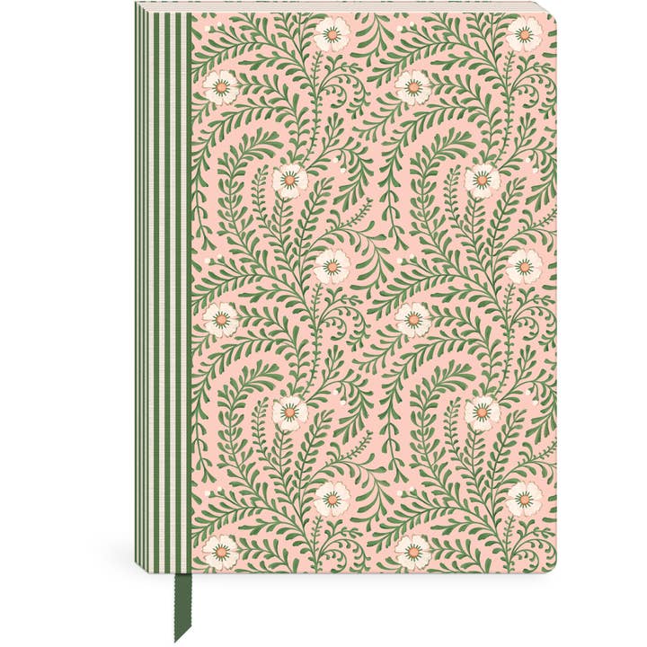 Pink Floral Softcover Journal for wholesale by Lady Jayne