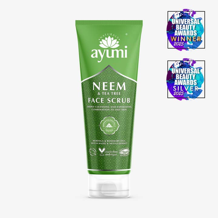 Klarande ansiktsskrubb för oljekontroll för wholesale av Ayumi Naturals