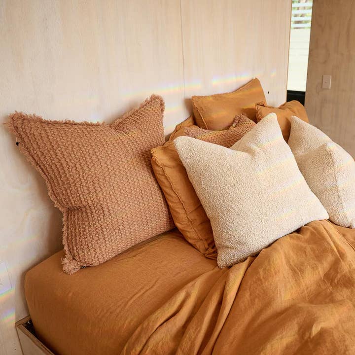 Element Cushion Cover - Ochre for wholesale on Faire