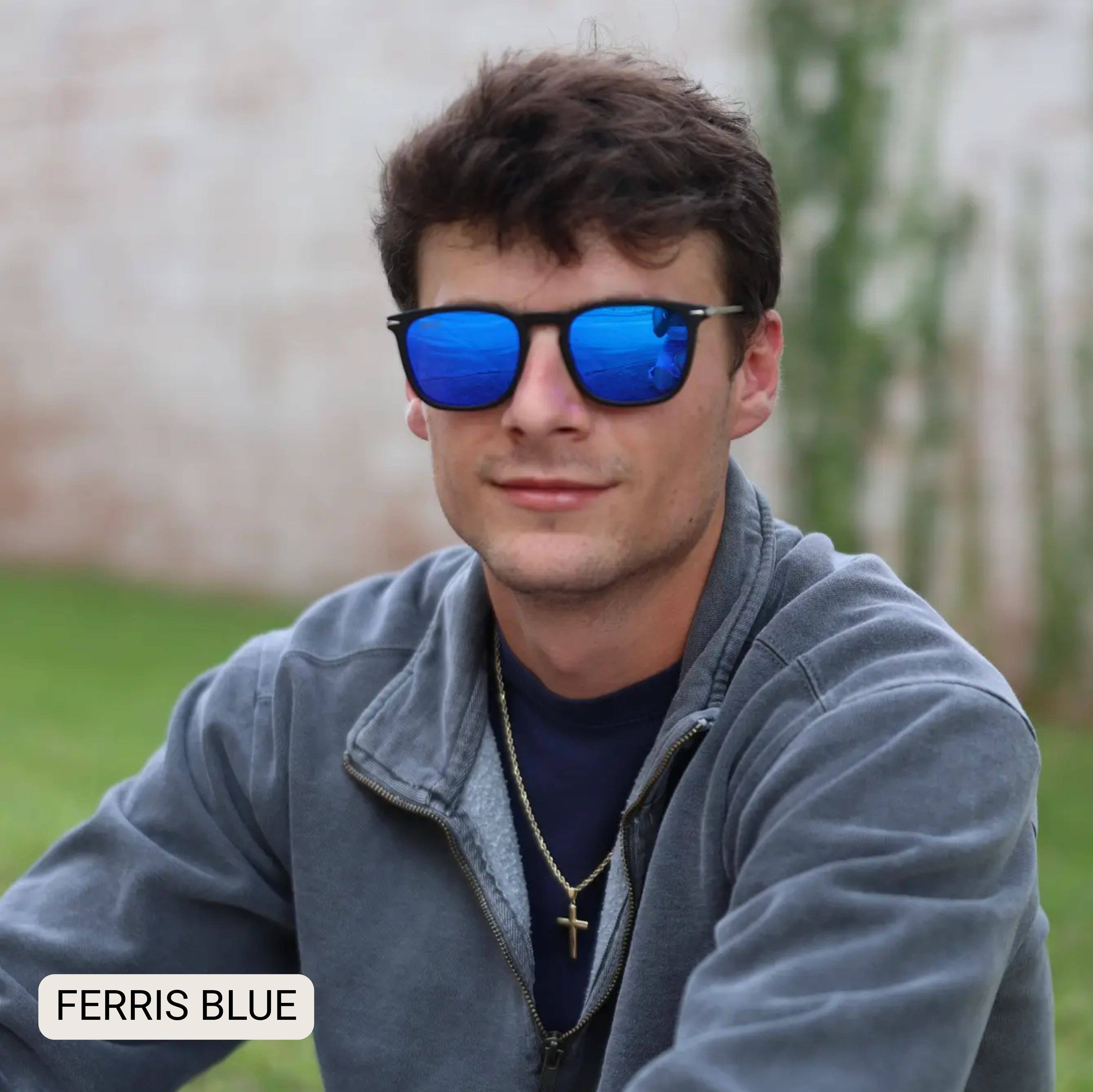 DAX Eyewear - Wholesale Sunglasses - Men's - Ferris - Men's Polarized Square Medium Sunglasses6