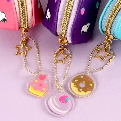 K-Wonderland - Wholesale Pencil Case/Pouch - Peanuts Snoopy Slim Pouch Pencil Case with Charm7