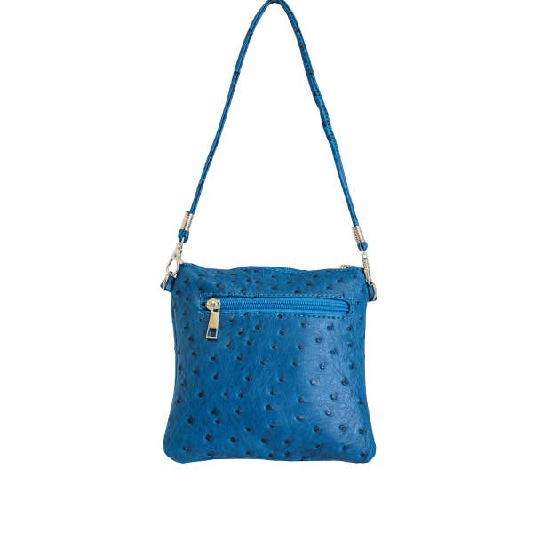 22 Tote - Vendita all'ingrosso Borsa a tracolla - Donna - Borsetta a tracolla per cellulare con fiore di struzzo1